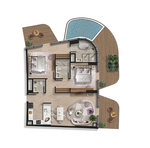 1 bedroom Apartment for sale in Al Marjan Island