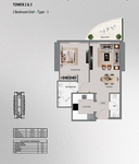 Apartment for sale in Meydan City