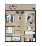 1 bedroom Apartment for sale in Al Marjan Island