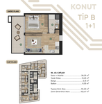 1 bedroom Apartment for sale in Konak