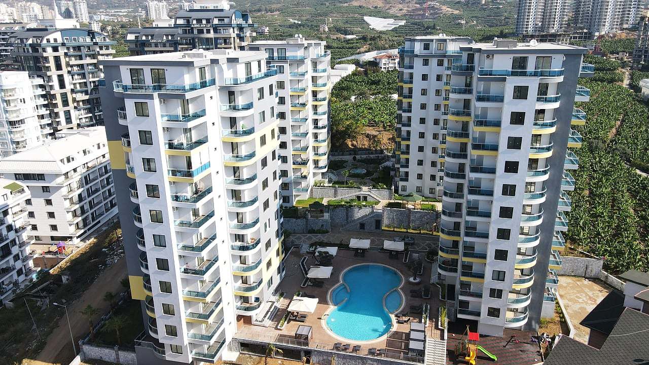 1 schlafzimmer Wohnung 
zum verkauf in Alanya 