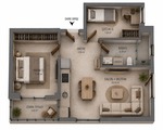 2 bedroom Appartement te koop in Muratpasa