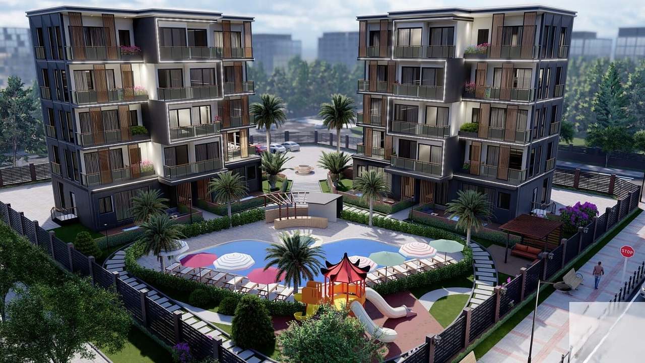 1 bedroom Appartement te koop in Mezitli