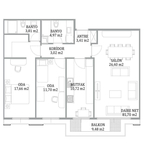 2 bedroom Apartment for sale in Maltepe