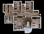 3 bedroom Apartamento se vende en Muratpasa 