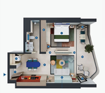 1 bedroom Penthouse for sale in Dubai Marina