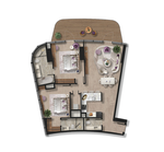 1 bedroom Apartment for sale in Al Marjan Island