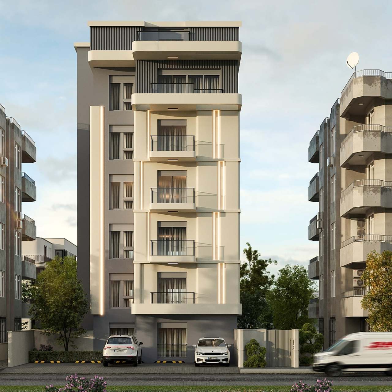 2 bedroom Appartement te koop in Muratpasa
