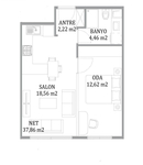 2 bedroom Apartment for sale in Maltepe