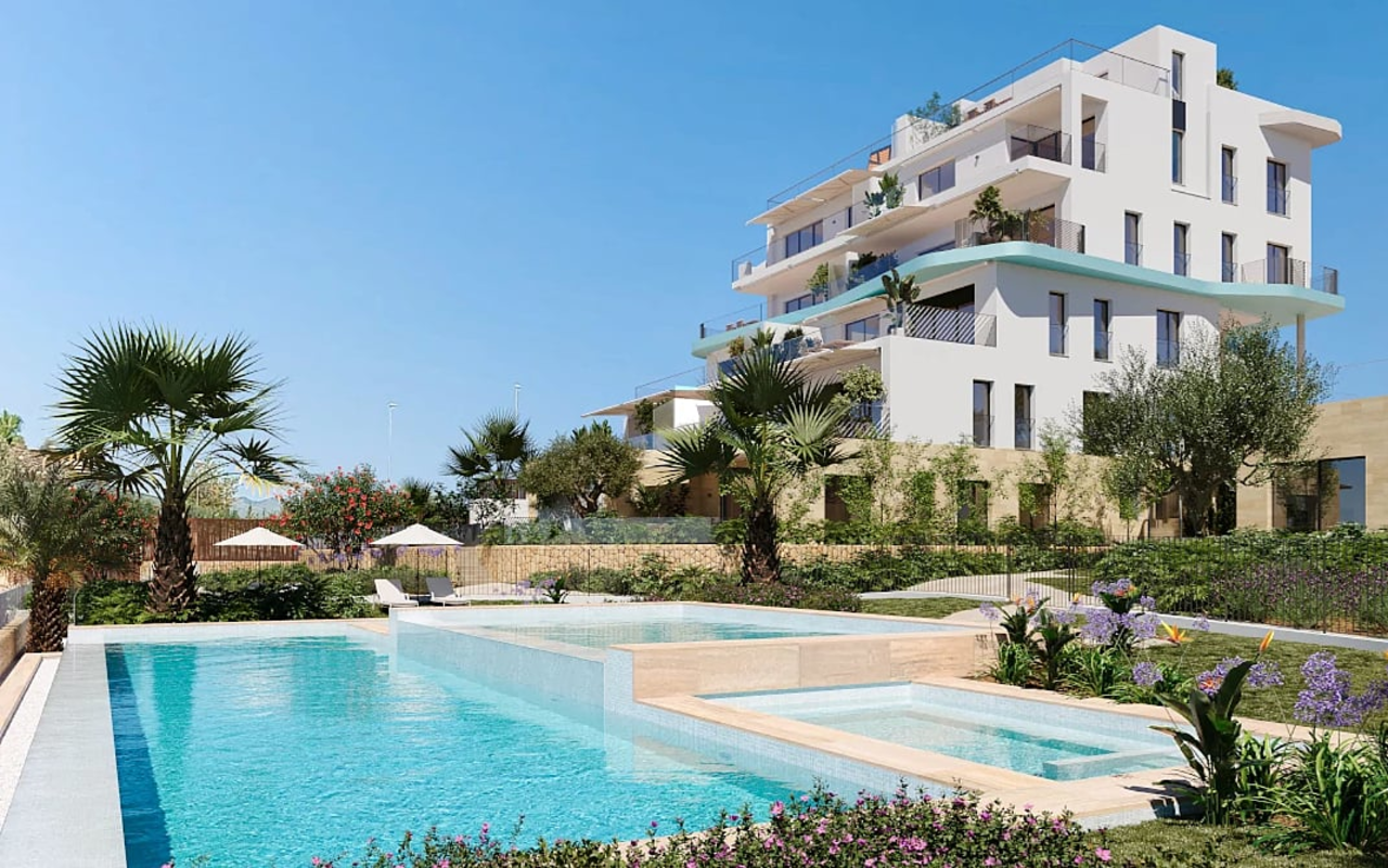 2 soverom  leilighet til salgs i Villajoyosa