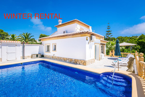 Modern villa for winter rental Javea