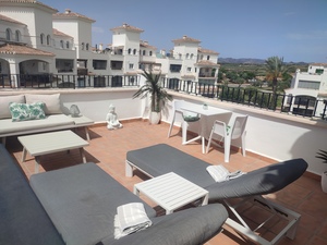 2 bedroom Penthouse for sale in Hacienda Riquelme Golf Resort