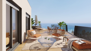 3 bedroom Penthouse te koop in Villajoyosa