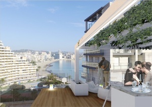 2 bedroom Appartement te koop in Calpe