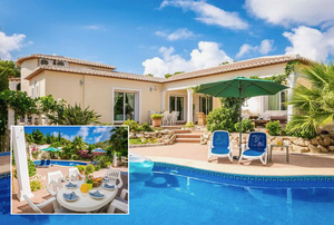 Single level 5 bedroom villa  for sale in Javea