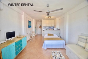 Javea winter let with sea views.