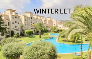 Ground floor winter rental in Javea Arenal.