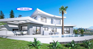 Modern new build villa for sale in Javea