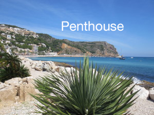 Javea Port top floor apartment for sale