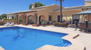 Luxury villa for winter rental Javea