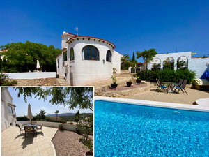Villa avec terrain privé exposé sud à vendre à Pedreguer