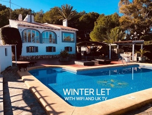 Winter let in Javea Arenal.