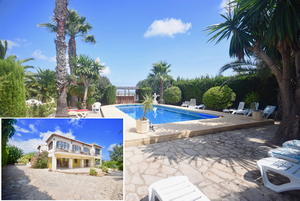 Large 6 bedroom villa for winter rental in Javea