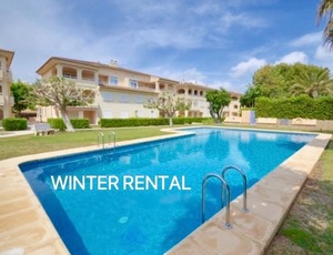 Apartamento de 2 dormitorios para alquiler de invierno Javea.