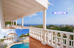 Modern villa for sale in Javea with sea view