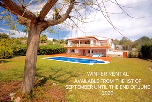 Winter rental villa Javea Portixol