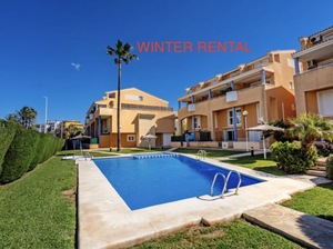 Top floor apartment for winter rental Javea