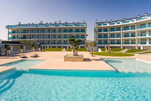Modern apartment to let with sea views.
