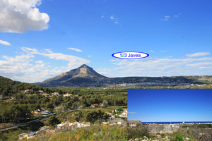 Building plot with sea views for sale in Javea
