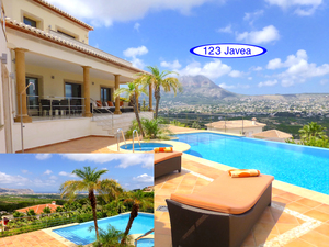Luxury villa with sea view for sale in Javea