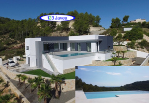 New Sea View Villa for sale in Javea