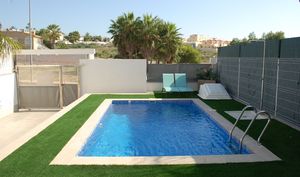 3 bedroom 2 bathroom modern villa in Villamartin with private pool