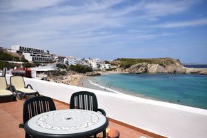 Fabulous apartment in Arenal d`en Castell, Menorca - front line to beach