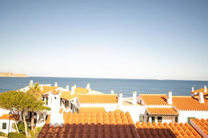 2 bedroom apartment in Playa Fornells in Menorca overlooking the sea