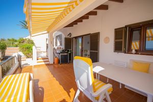 2 bedroom apartment with wonderful sea views in Son Bou, Menorca