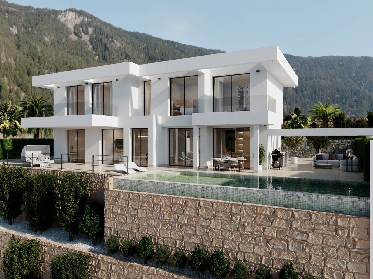 5 bedroom Villa se vende en Finestrat