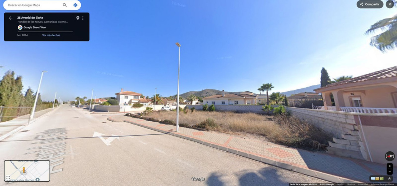 Parcelle à vendre à Hondon de las Nieves