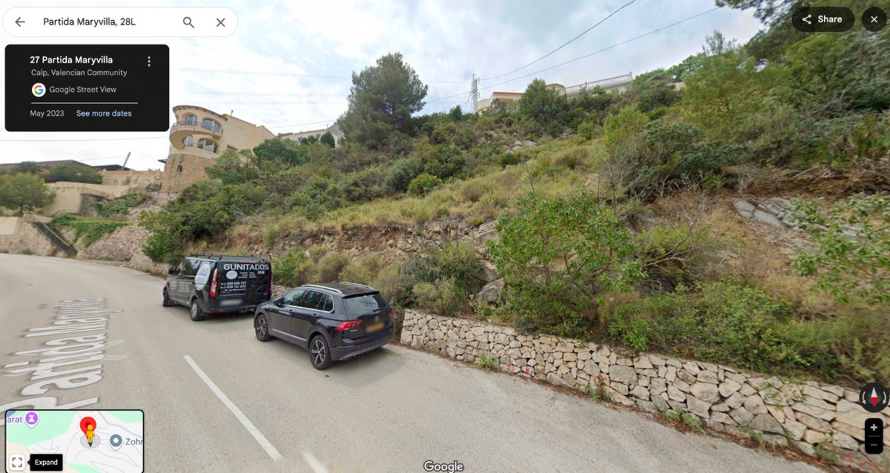 Parcela se vende en Calpe