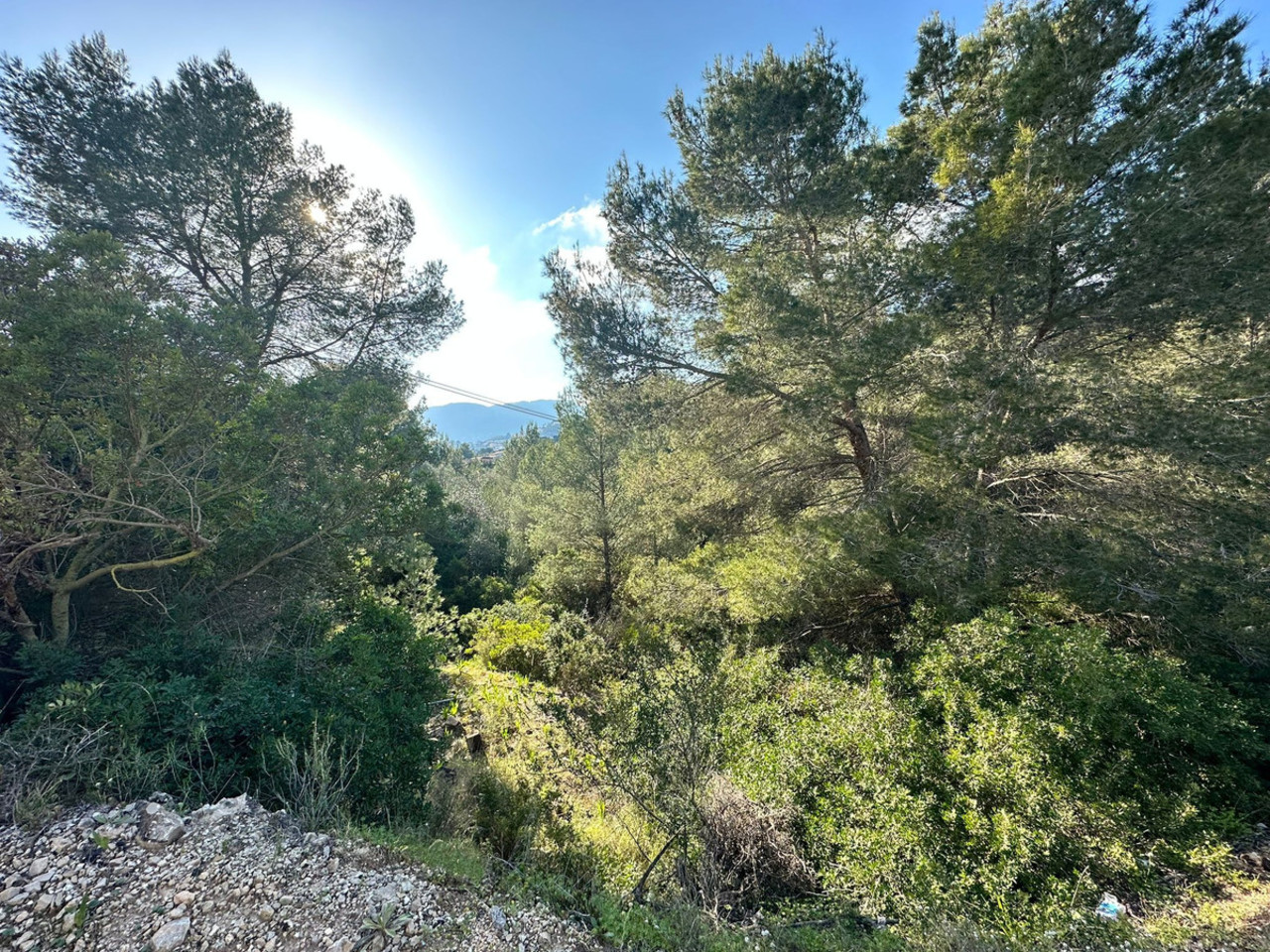 das Grundstück 
zum verkauf in Calpe