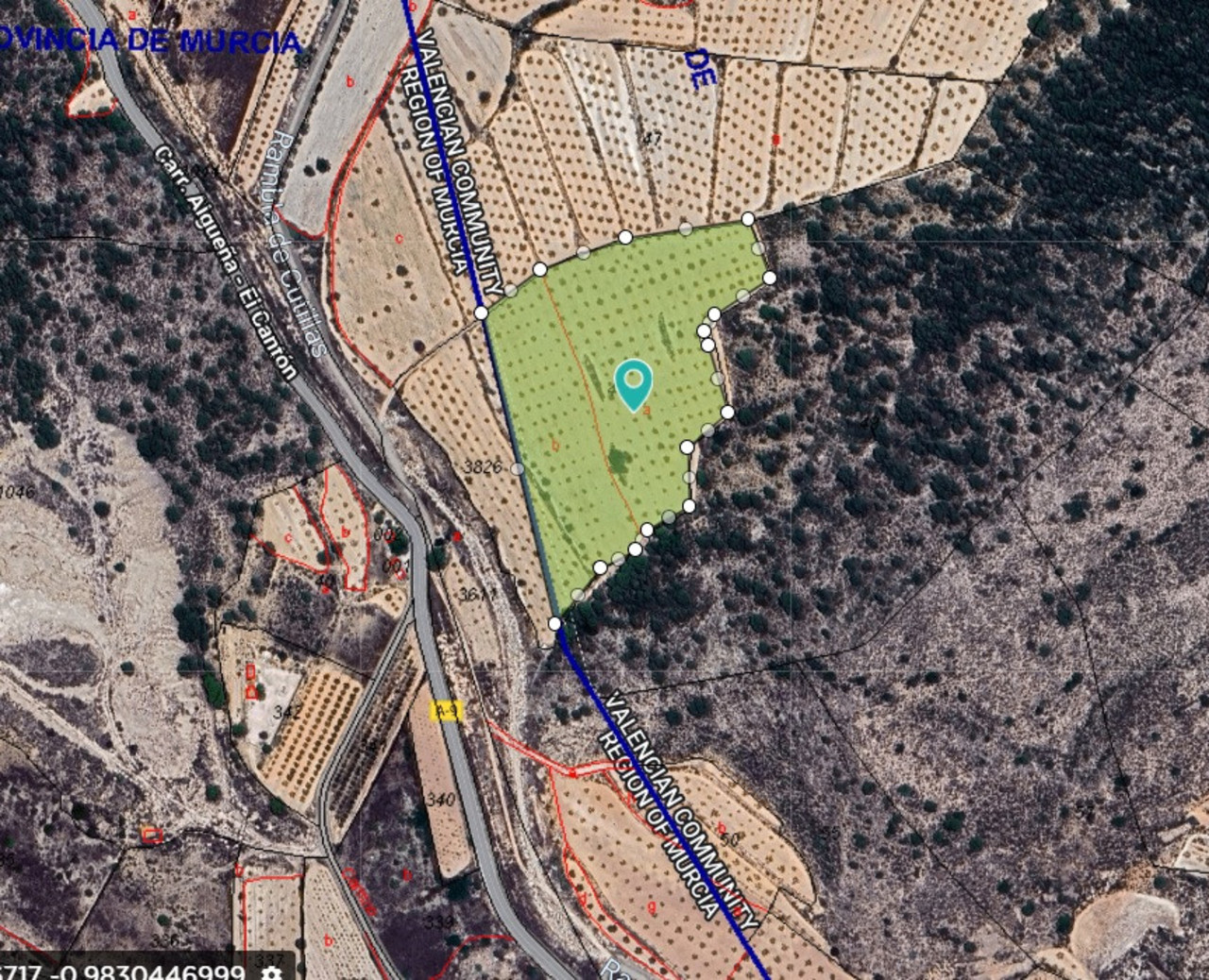 Parcelle à vendre à Orihuela