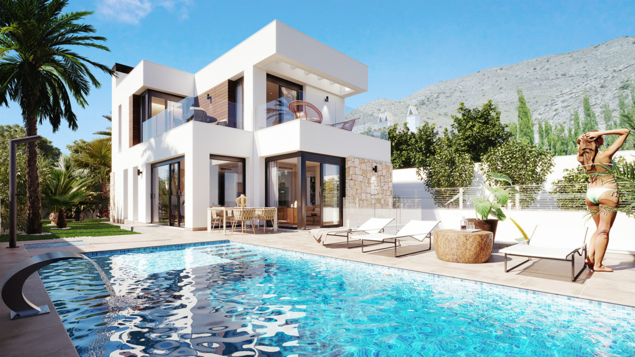 4 sovrum Villa till salu i Finestrat 