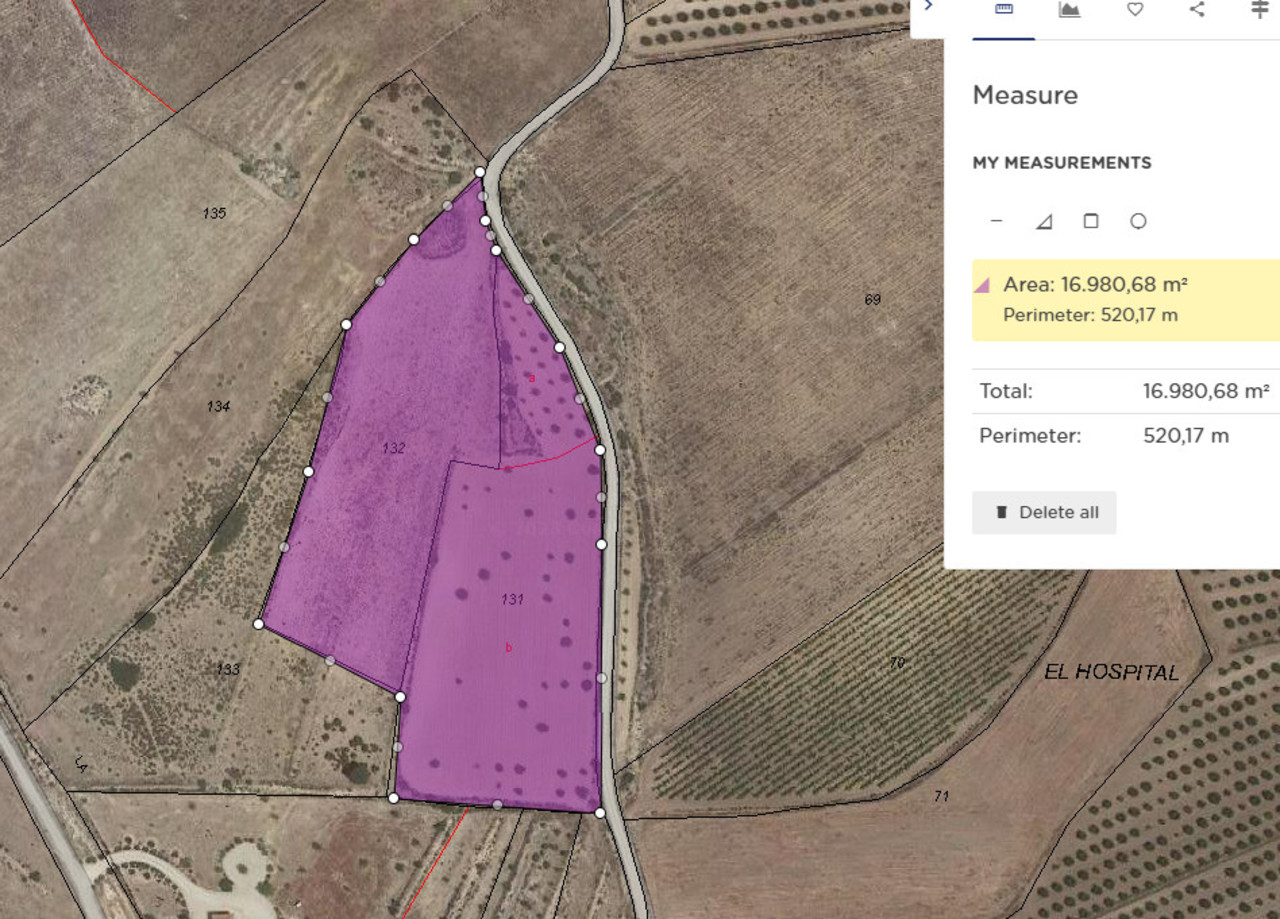 Plot for sale in Pinoso