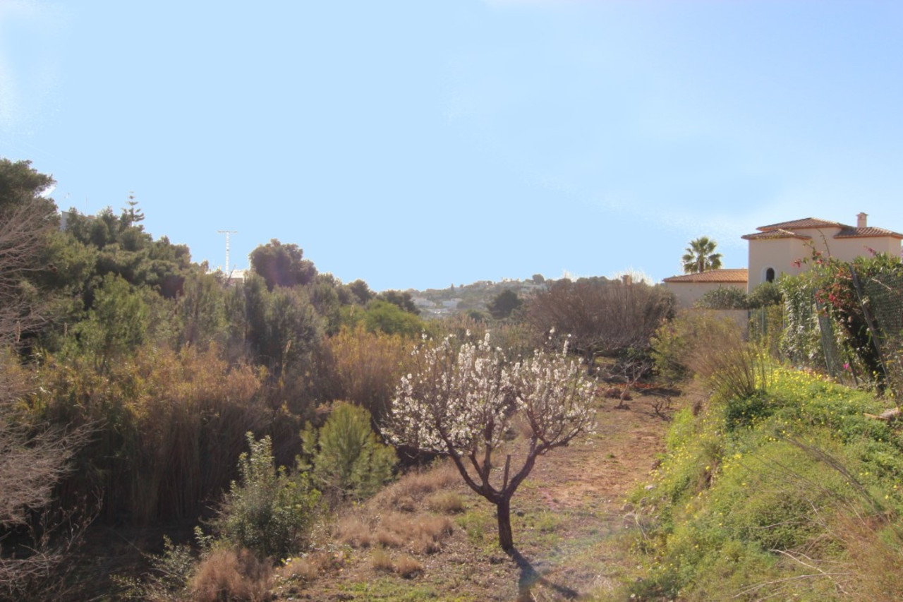 das Grundstück 
zum verkauf in Benissa