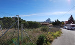 Plot for sale in Calpe