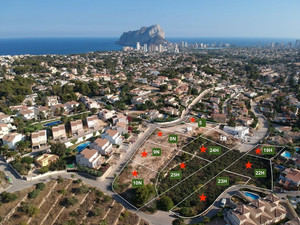 Plot for sale in Calpe