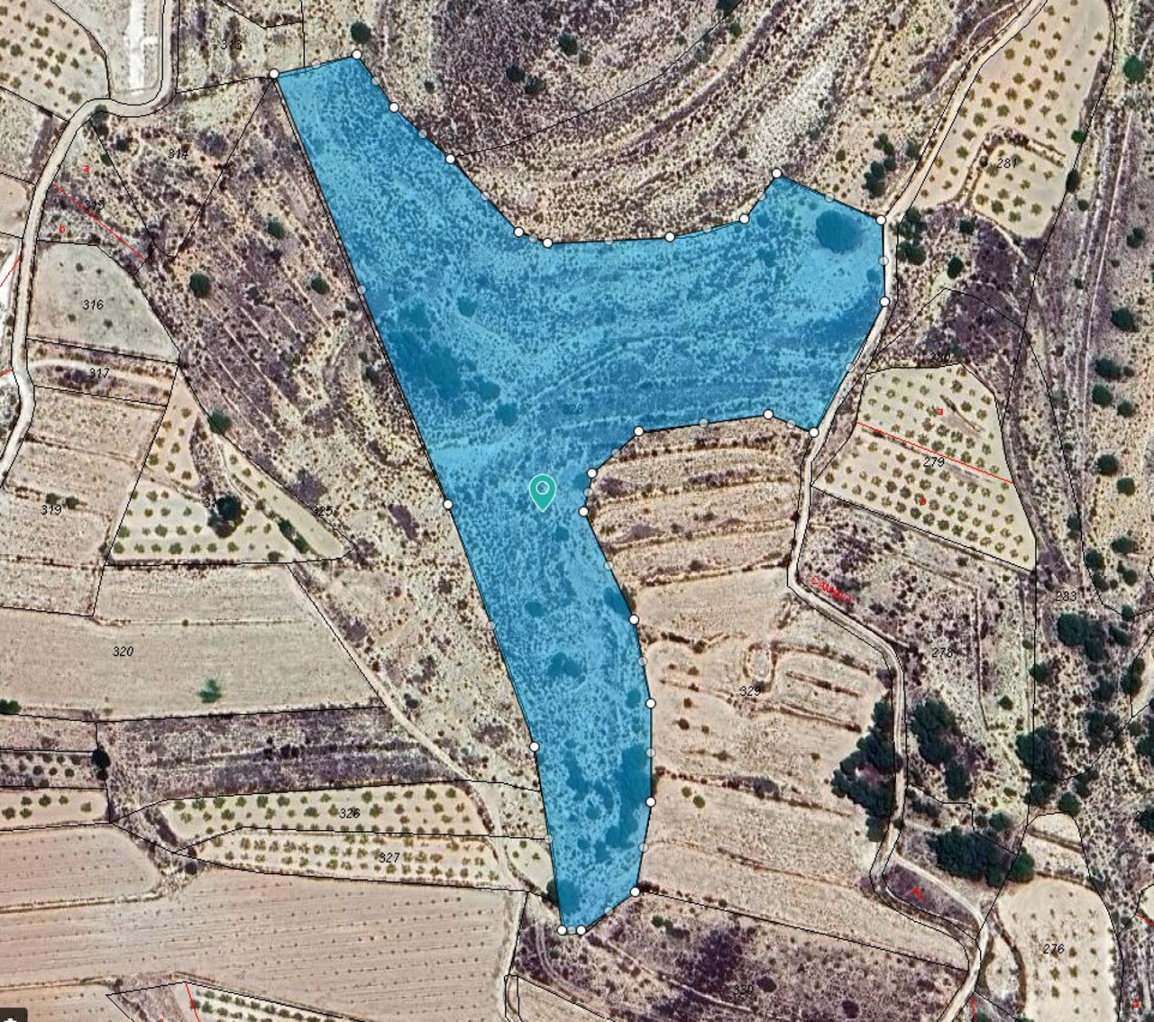 Parcelle à vendre à Pinoso